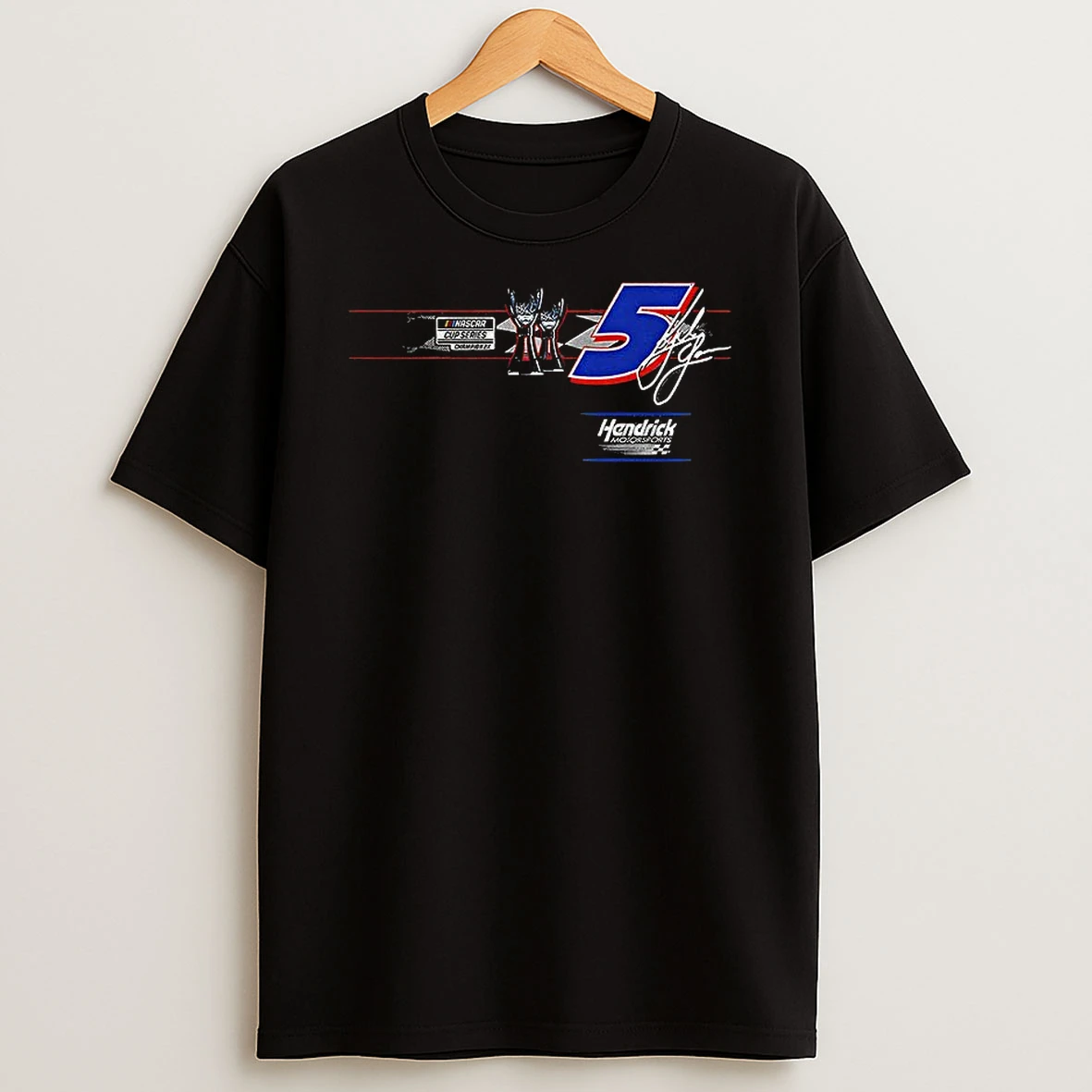 Kyle Larson Hendrick Motorsports Two Time Nascar Cup Series Champion Car Signature Tshirt Hoodie