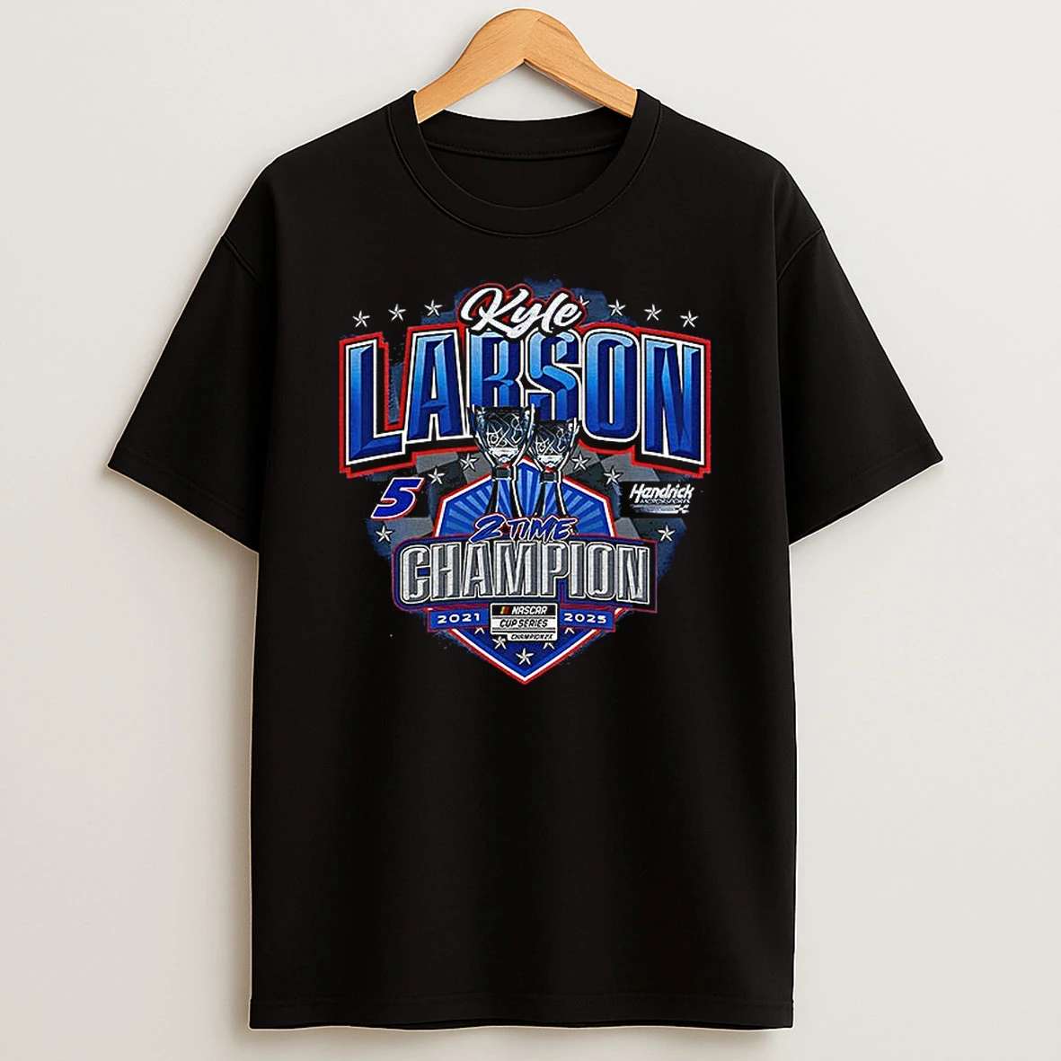 Kyle Larson Hendrick Motorsports Two Time Nascar Cup Series Champion Tshirt Hoodie