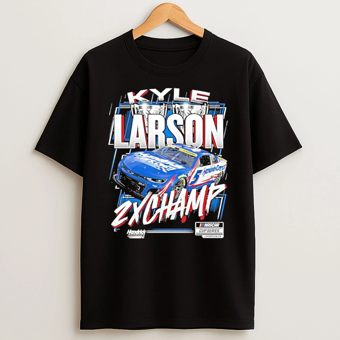Kyle Larson Two Time Nascar Cup Series Champion Tshirt Hoodie