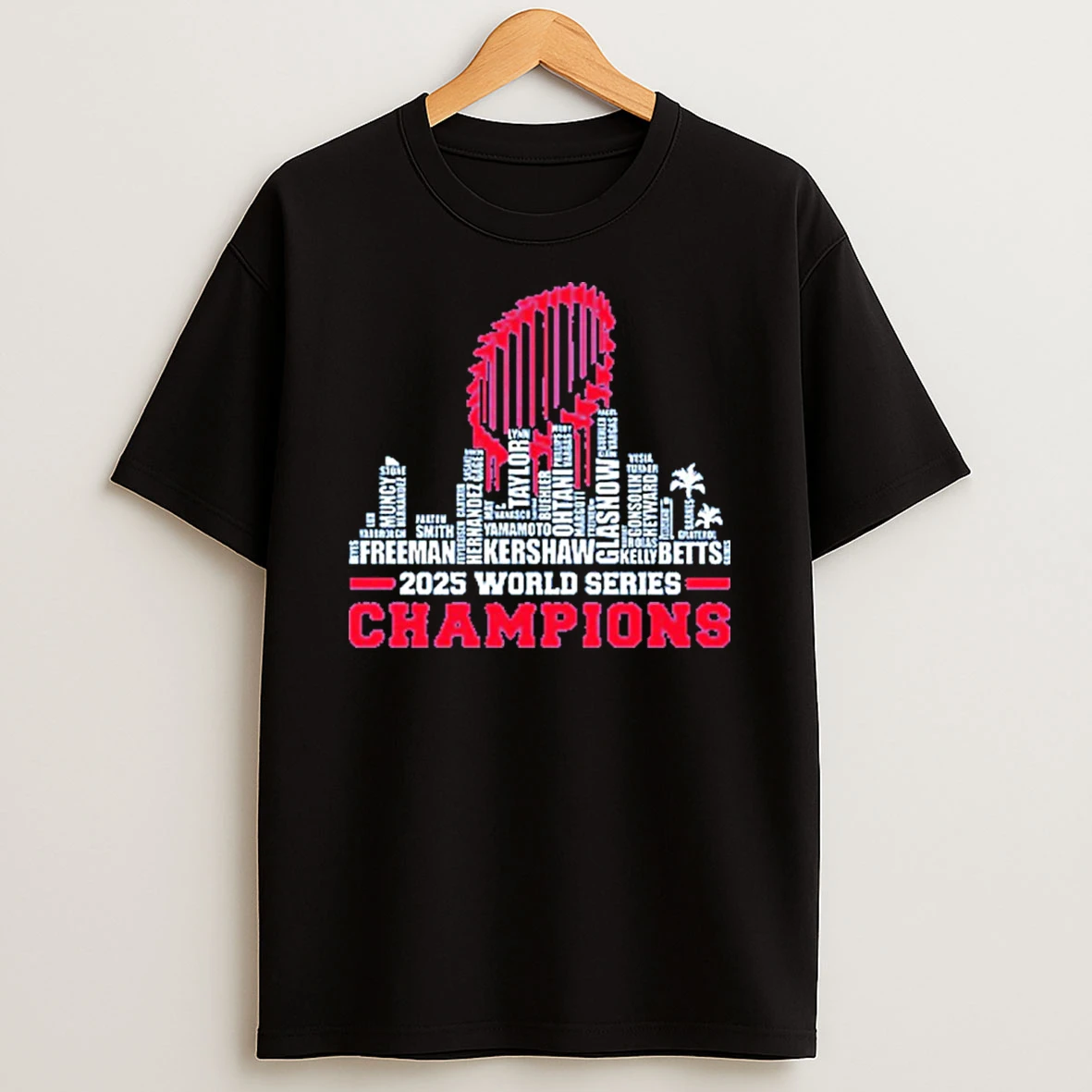 La Baseball 2025 All Team Player Champions Tshirt Hoodie