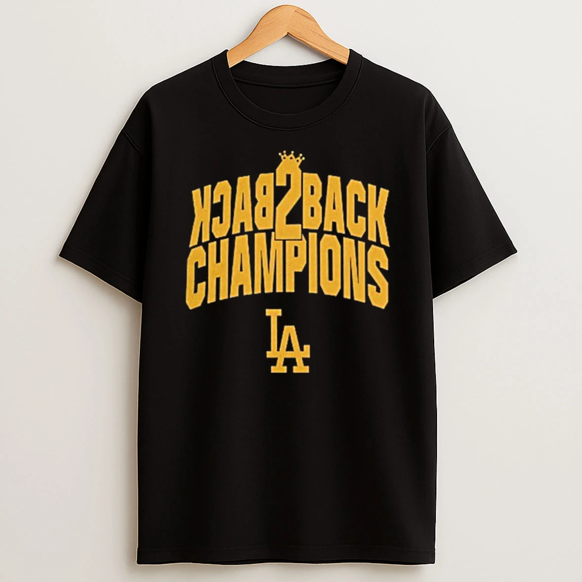 La Baseball Back To Back Champions 2024 2025 Tshirt Hoodie