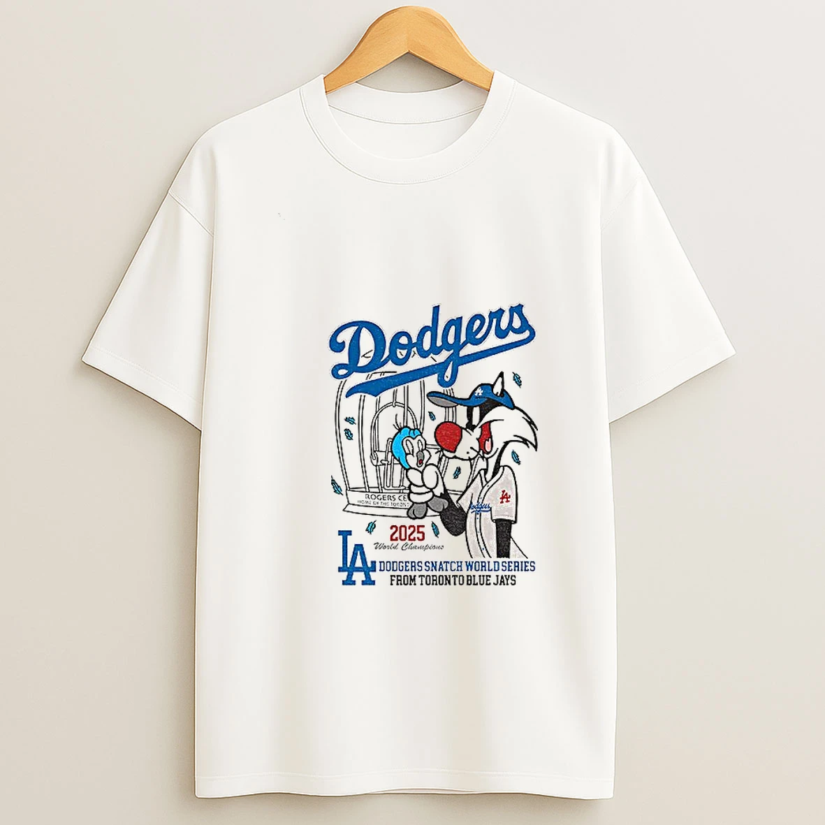 La Dodgers Snatch World Series From Toronto Blue Jays 2025 World Champions Tshirt Hoodie