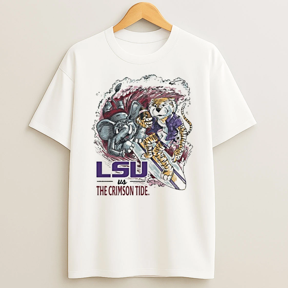 Lsu Vs Alabama Game Day Mascot 2025 Tshirt Hoodie