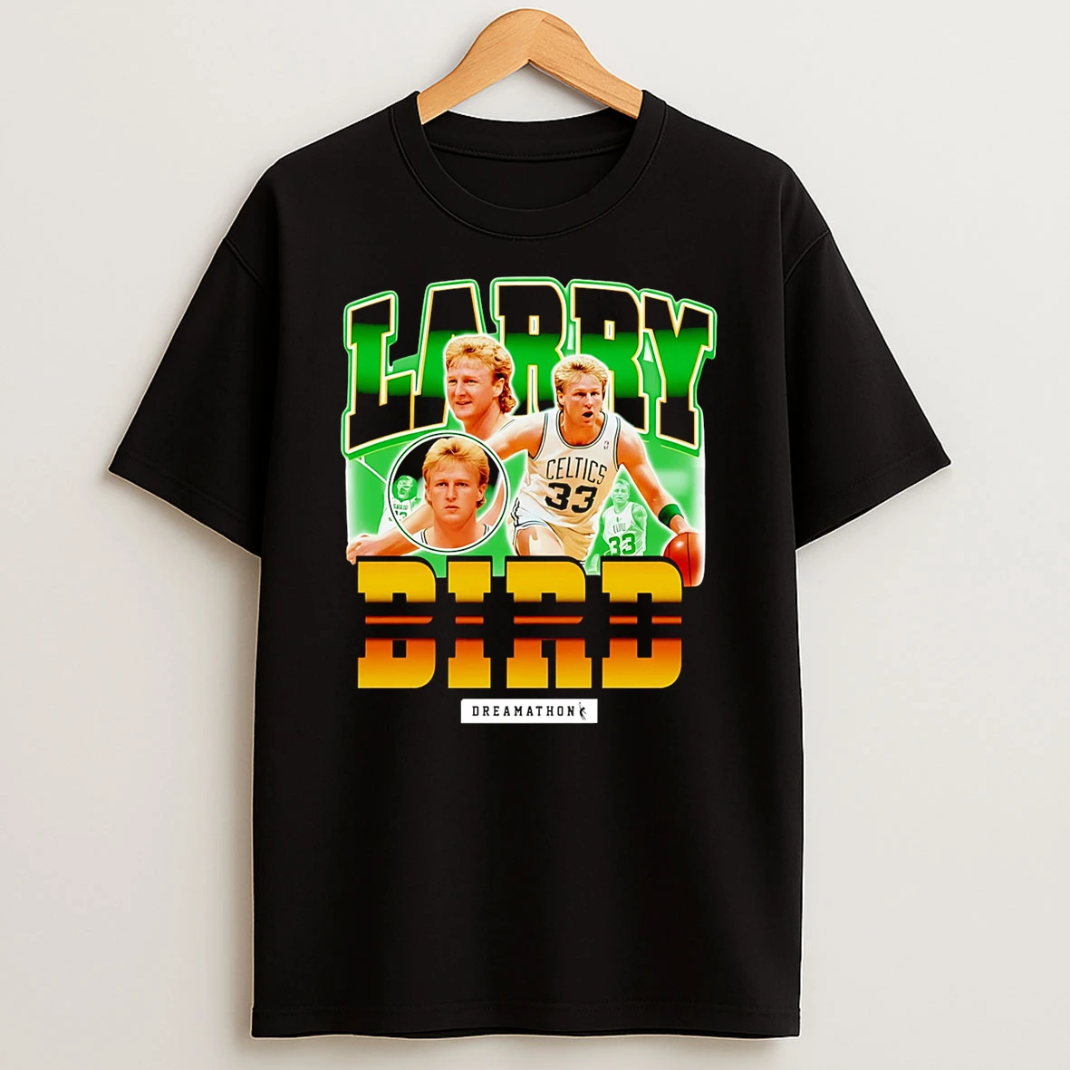 Larry Bird Dreamathon Tshirt Hoodie