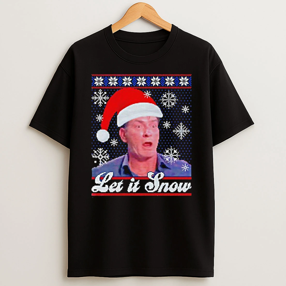 Let It Snow Ugly Christmas Tshirt Hoodie