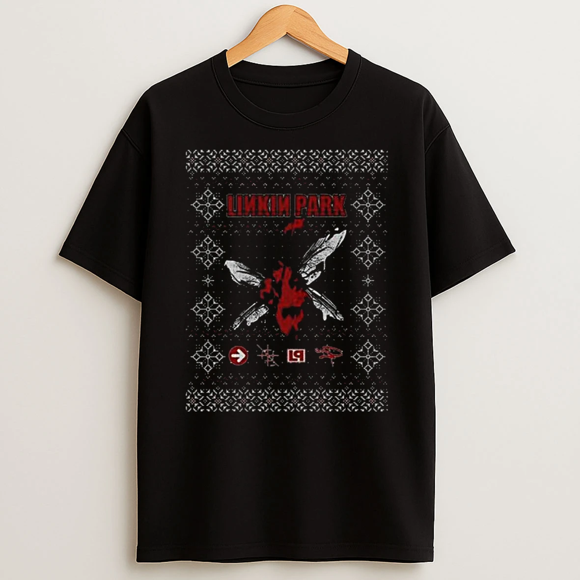 Linkin Park Hybrid Ugly Christmas Tshirt Hoodie