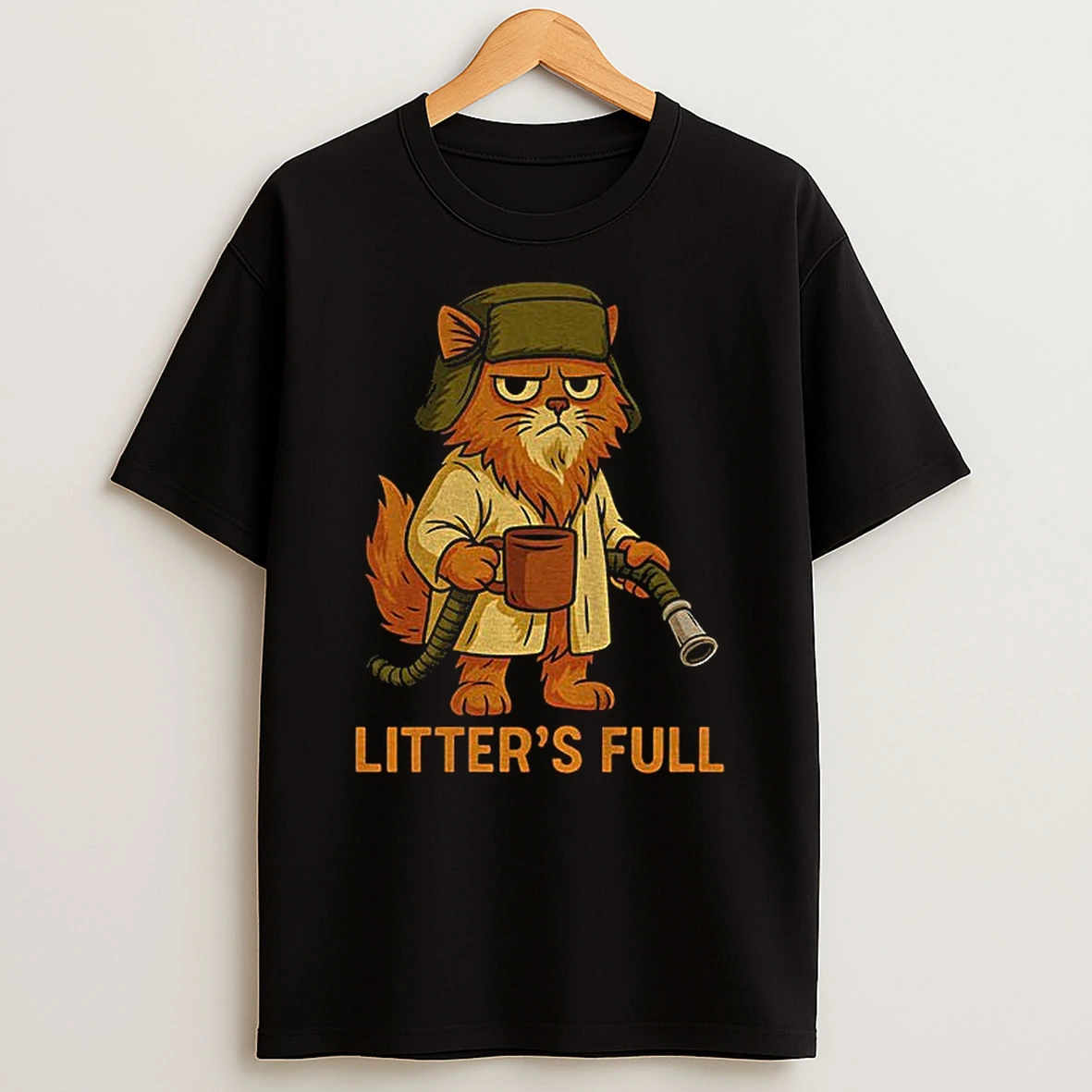 Litters Full Funny Cat Merry Christmas Tshirt Hoodie