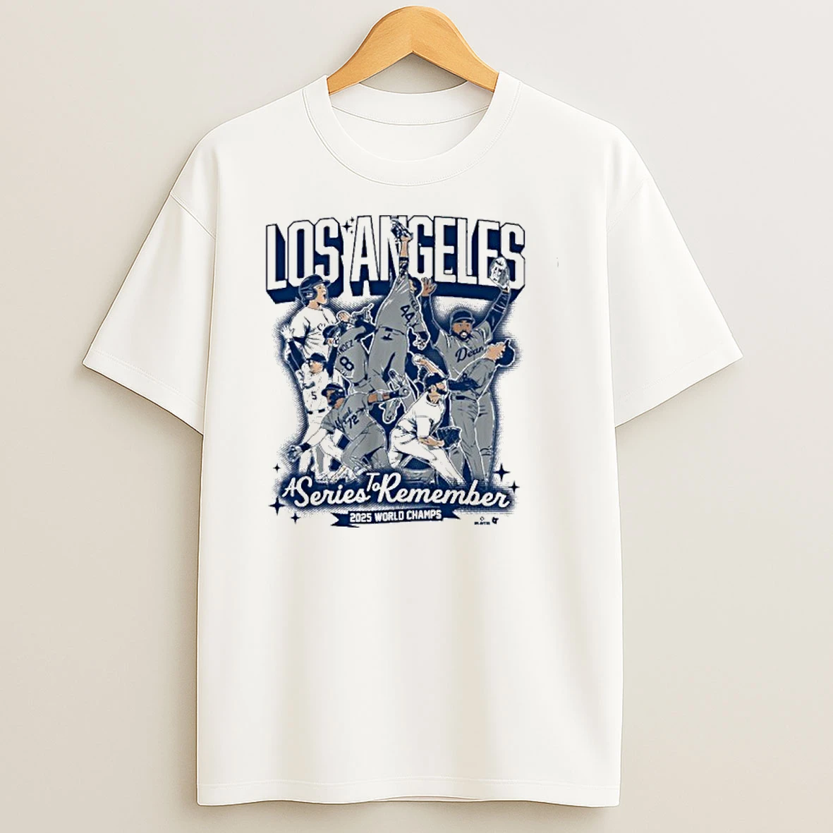 Los Angeles Baseball A Series To Remember Tshirt Hoodie