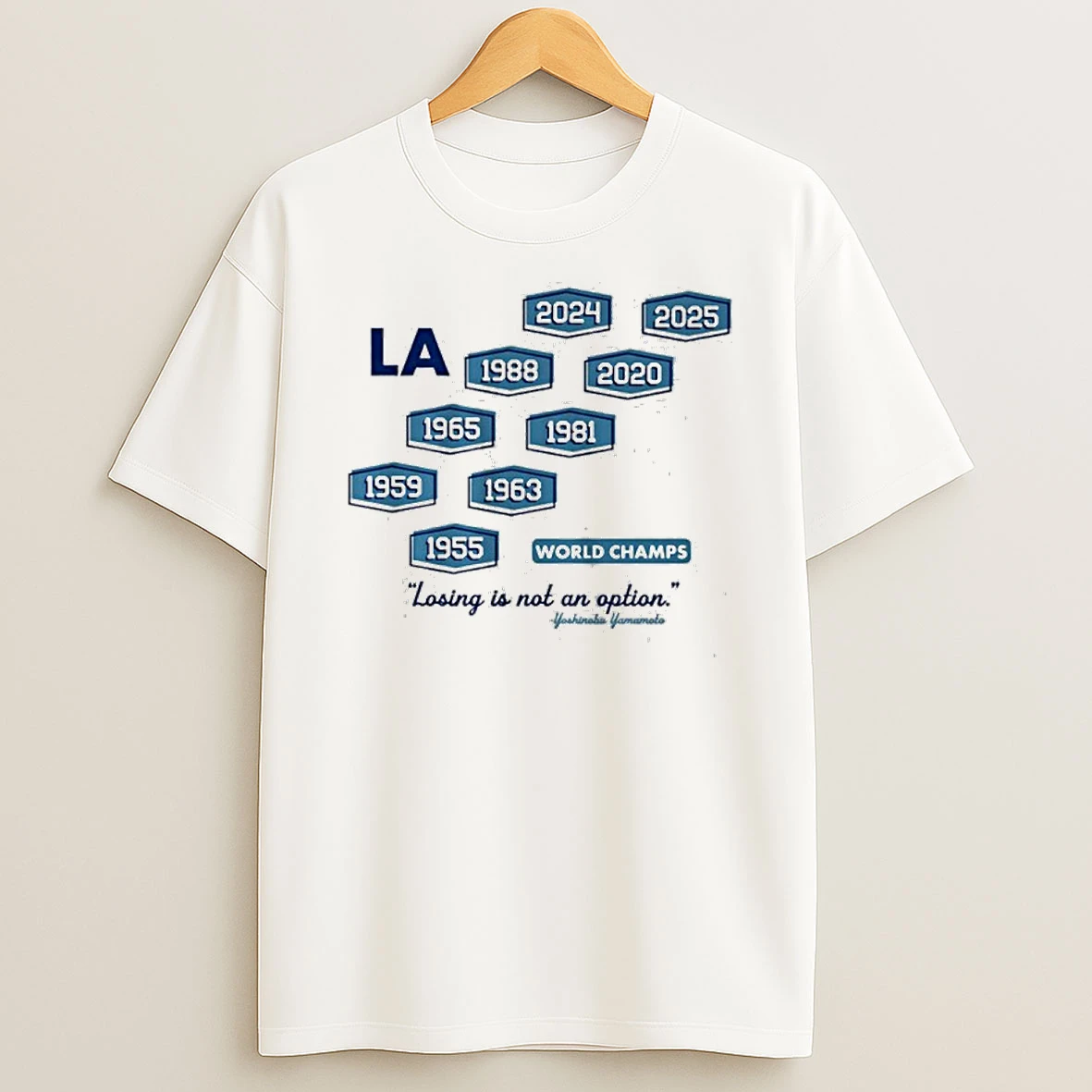 Los Angeles Baseball Nine Time World Champs Tshirt Hoodie