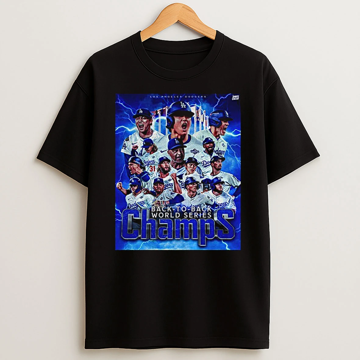Los Angeles Dodgers 2025 Champs World Series Hands Up Tshirt Hoodie