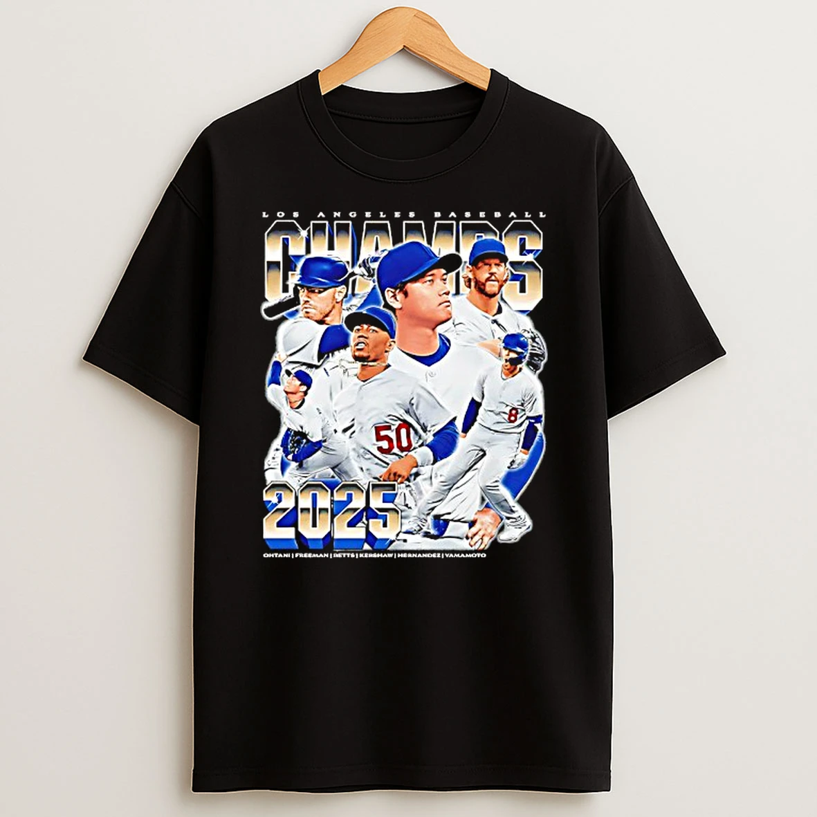 Los Angeles Dodgers 2025 World Champs Vintage Graphic Tshirt Hoodie