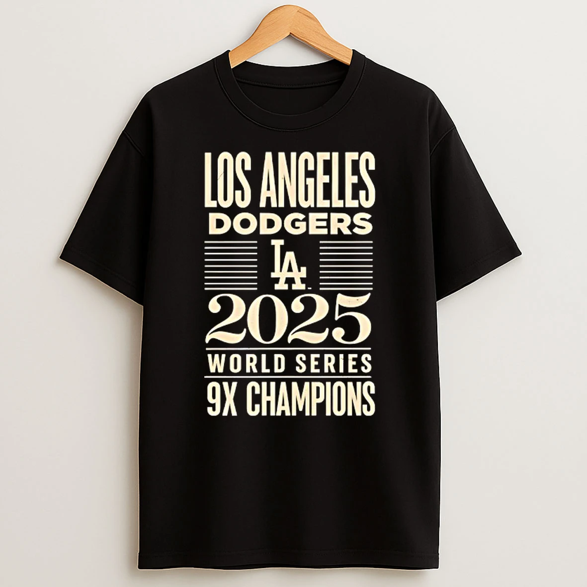Los Angeles Dodgers 2025 World Series 9x Champions Tshirt Hoodie