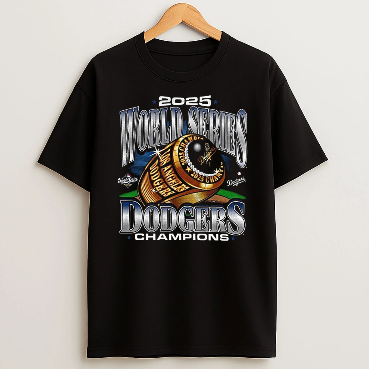 Los Angeles Dodgers 2025 World Series Champions Signature Roster Tshirt Hoodie