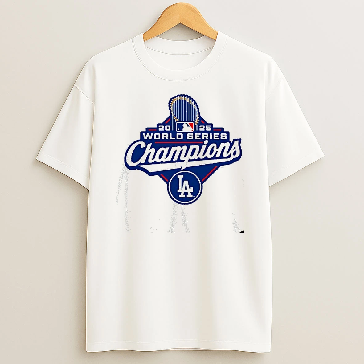 Los Angeles Dodgers 2025 World Series Champions Logo Tshirt Hoodie