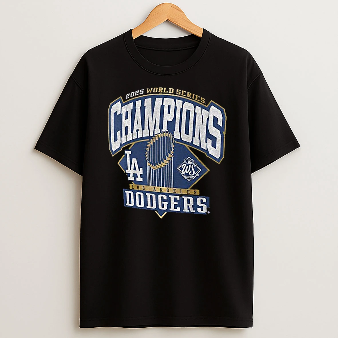 Los Angeles Dodgers 2025 World Series Champions Retro Tshirt Hoodie