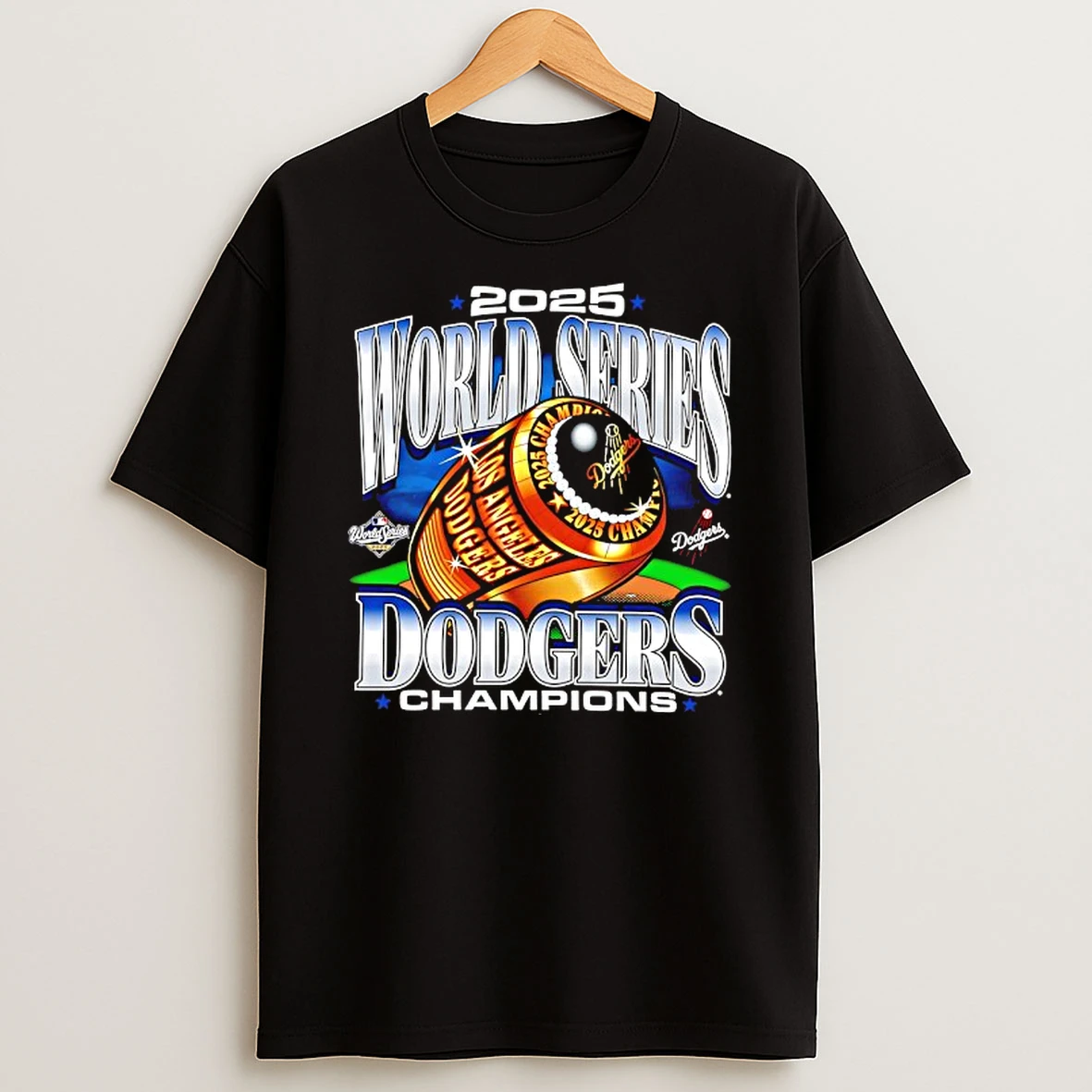 Los Angeles Dodgers 9x Rings World Series Champions 2025 Tshirt Hoodie
