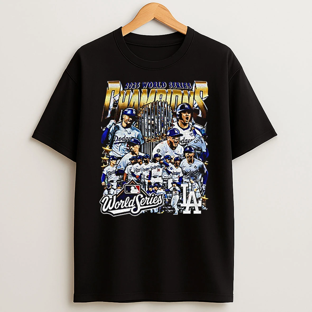 Los Angeles Dodgers All Team 2025 World Series Champions Cup Graphic Tshirt Hoodie