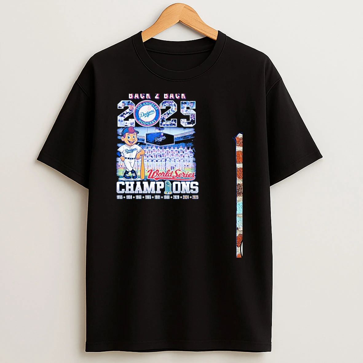 Los Angeles Dodgers Back To Back World Series Champions 2025 Blue Tshirt Hoodie