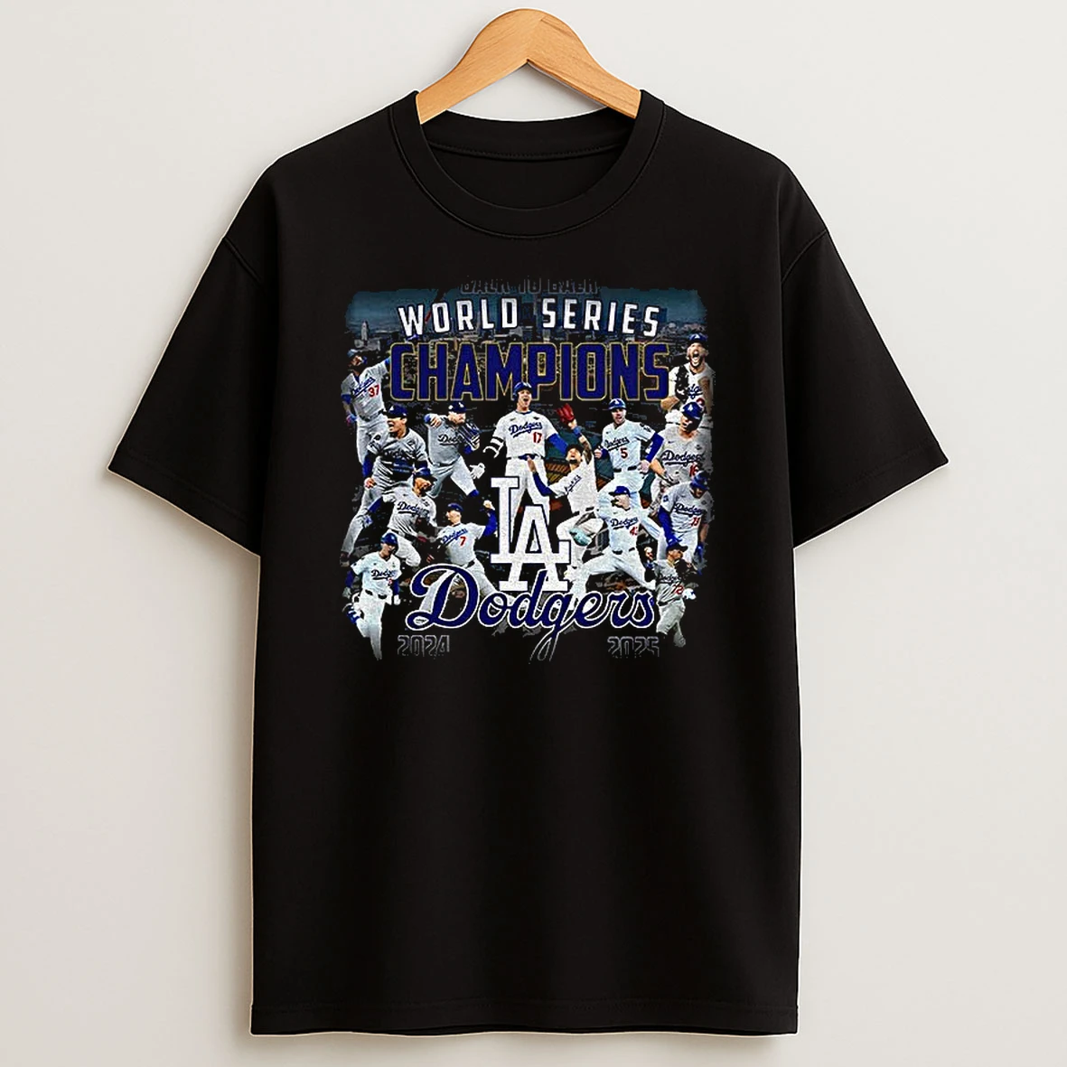 Los Angeles Dodgers Back To Back World Series 24 25 Champions Tshirt Hoodie