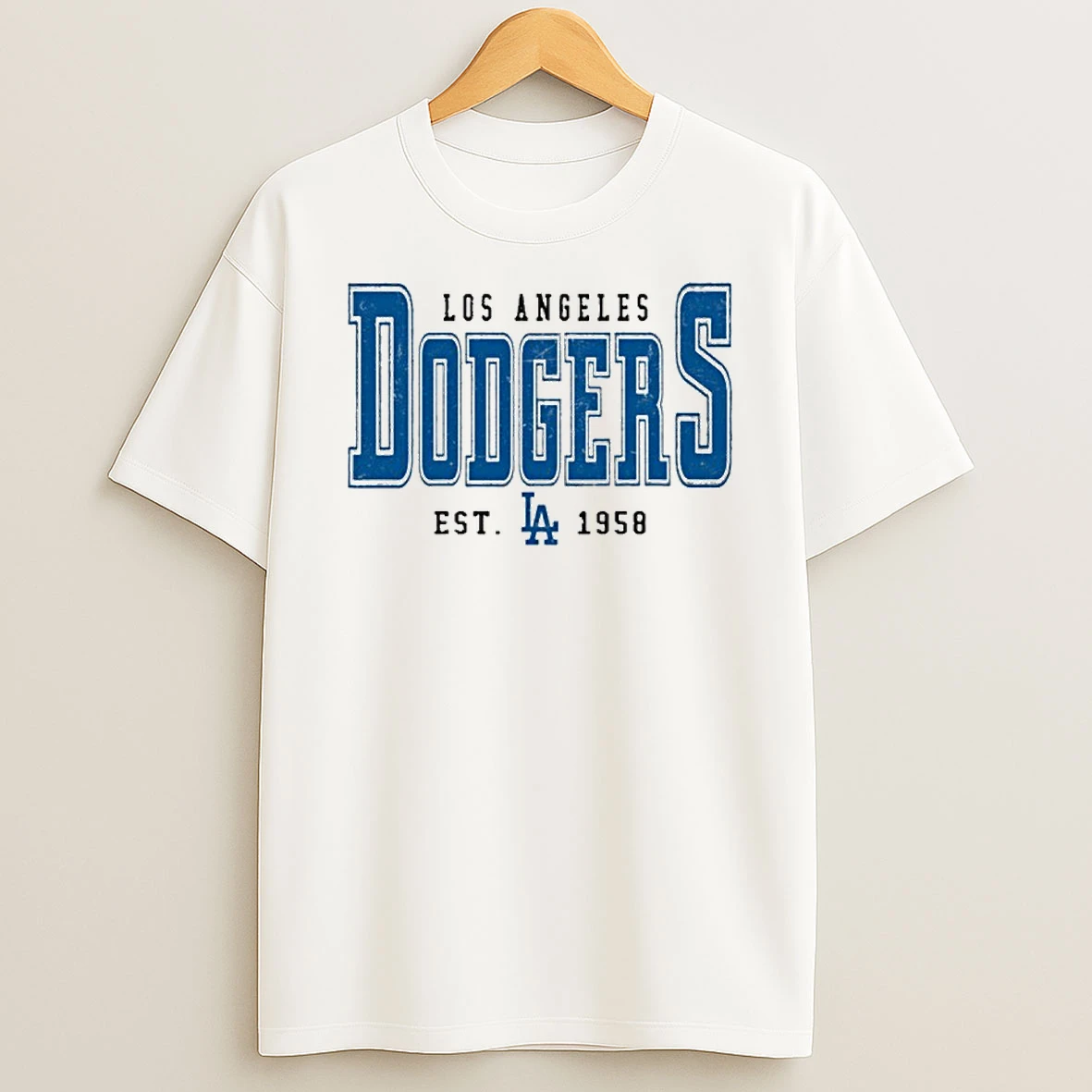 Los Angeles Dodgers Baseball Eat 1958 Tshirt Hoodie