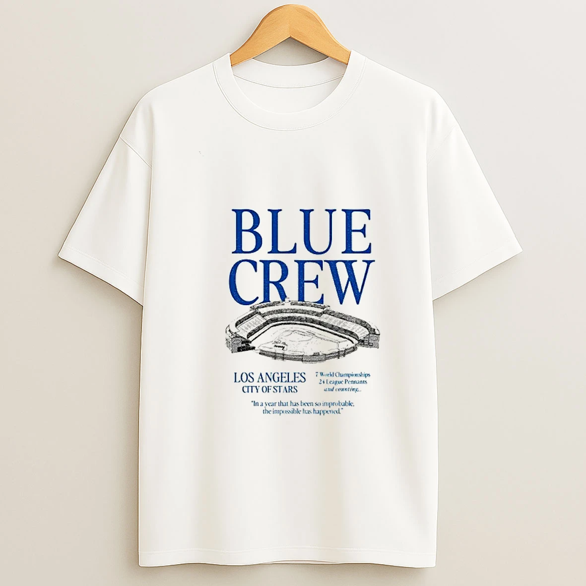Los Angeles Dodgers Blue Crew La City Of Stars Tshirt Hoodie