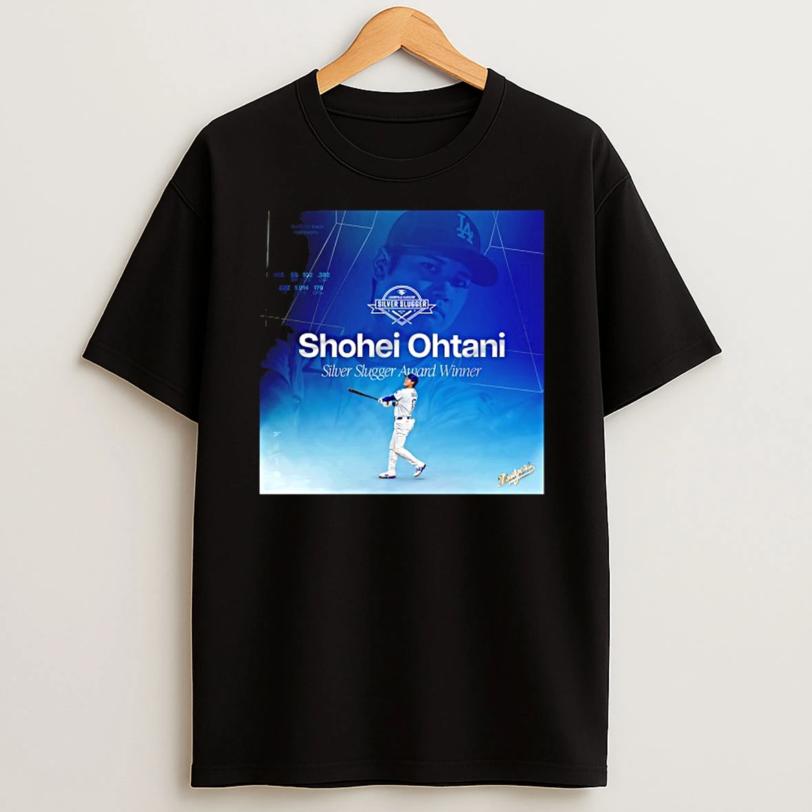 Los Angeles Dodgers Shohei Ohtani Silver Slugger Award Winner Tshirt Hoodie