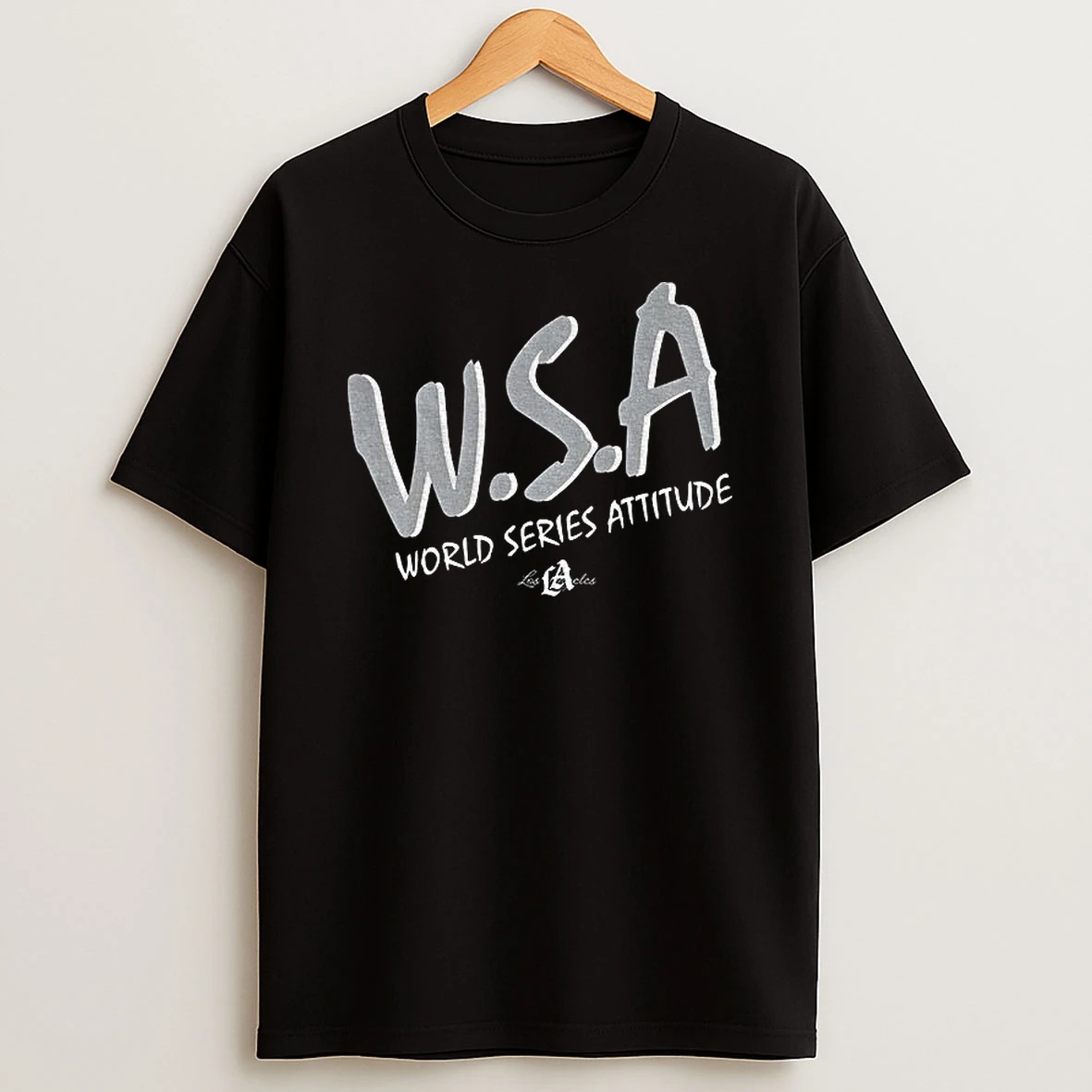 Los Angeles Dodgers W S A World Series Attitude Tshirt Hoodie