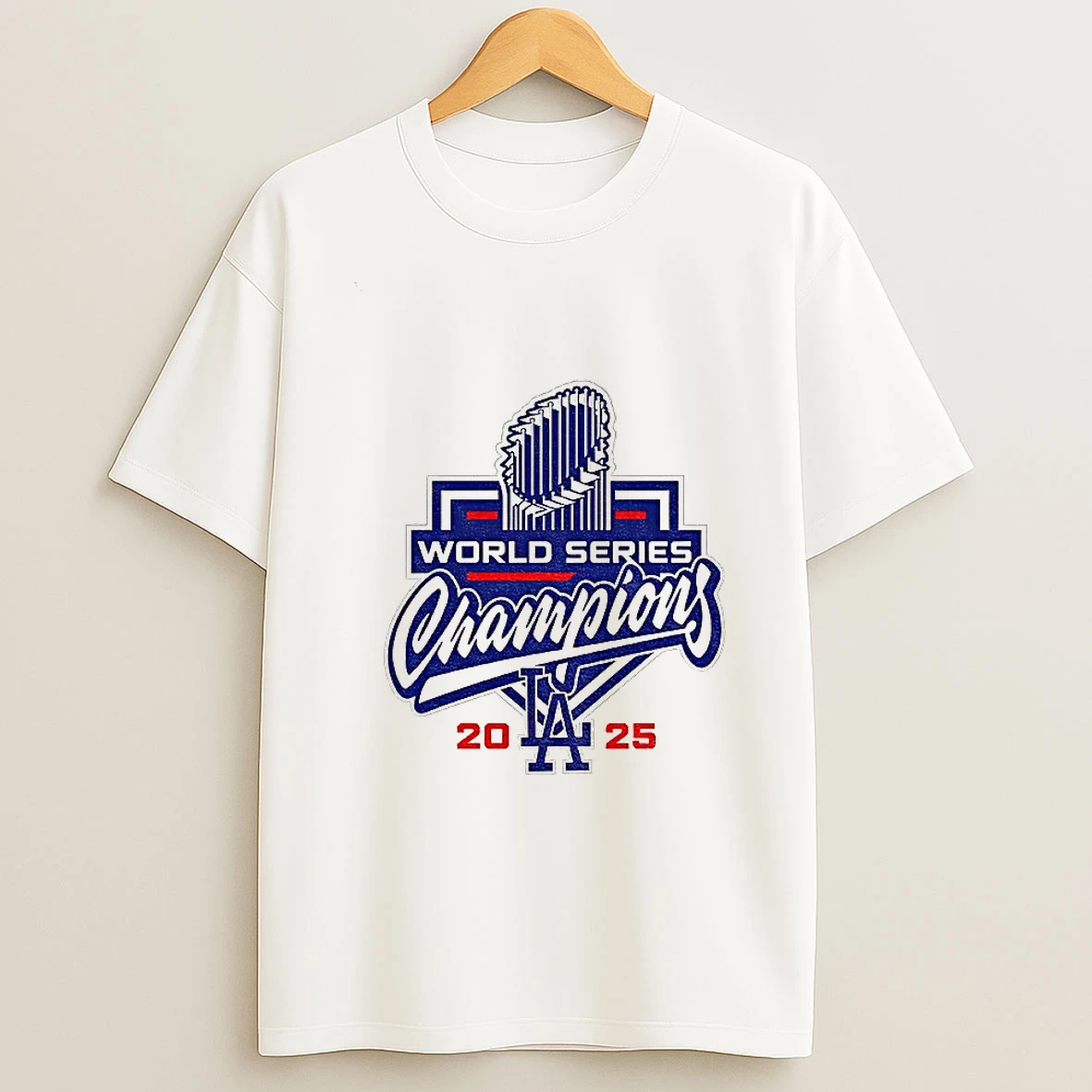 Los Angeles Dodgers Winner 2025 World Series Champions Mlb Logo Tshirt Hoodie