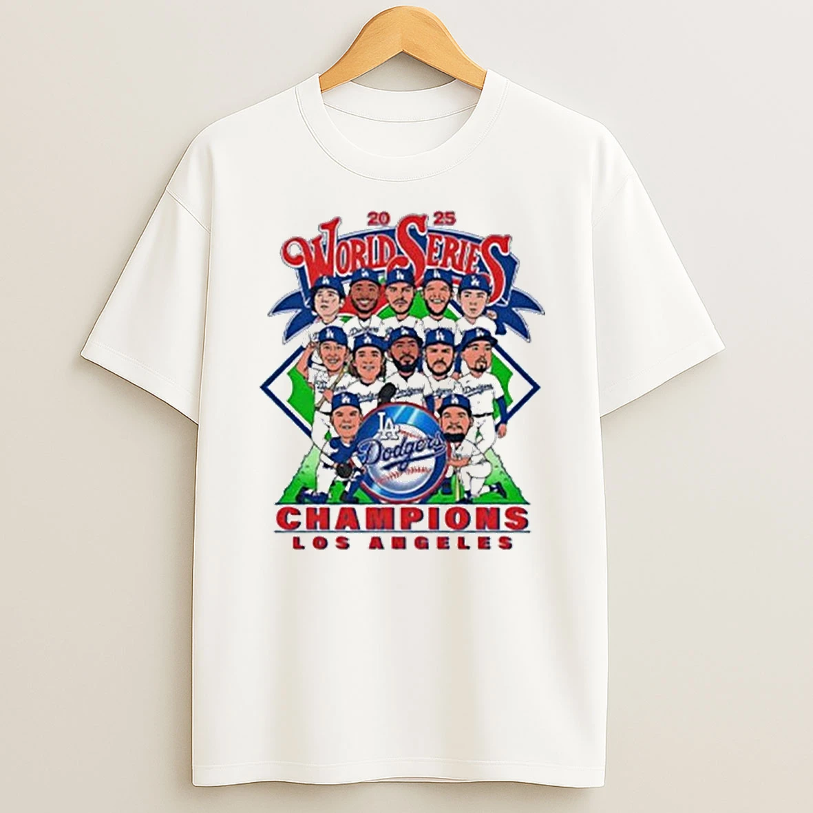 Los Angeles Dodgers World Series Champions 2025 Tshirt Hoodie