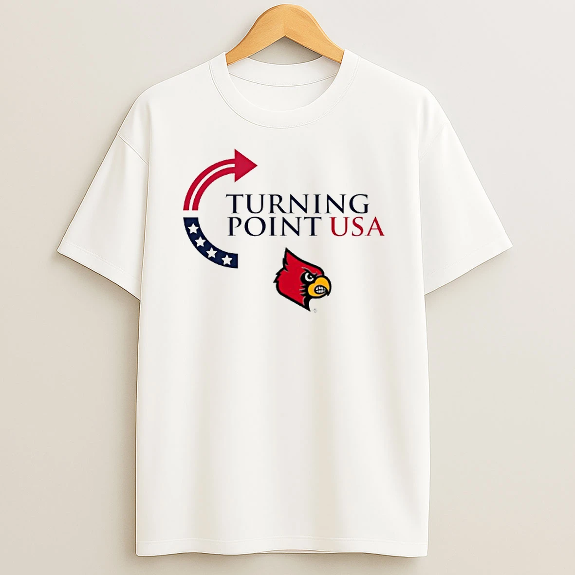 Louisville Cardinals Turning Point Usa Tshirt Hoodie