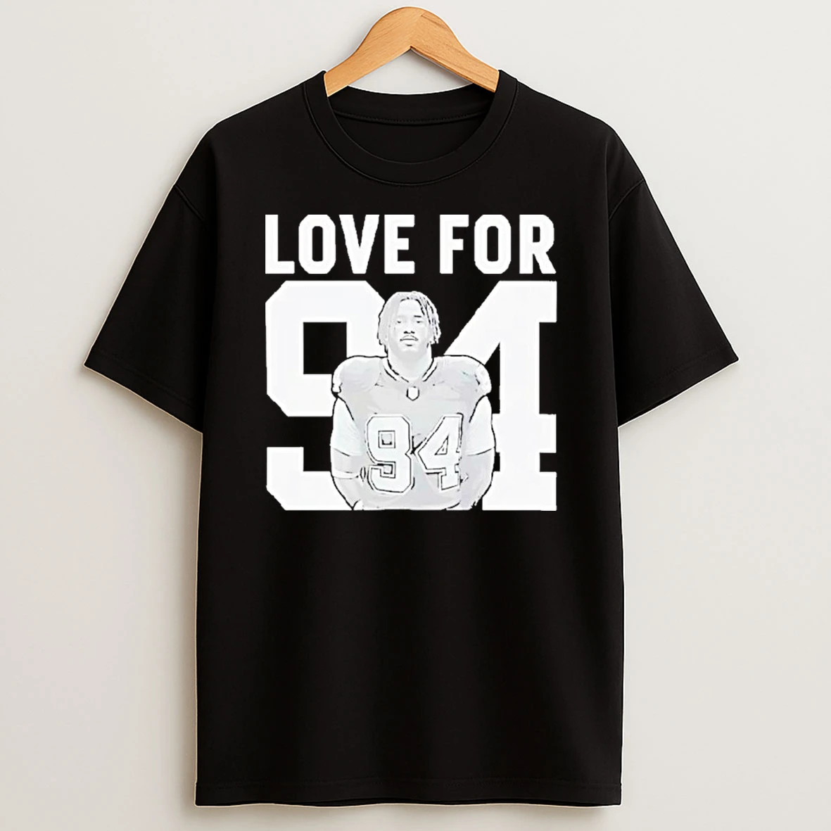 Love For 94 Marshawn Kneeland Dallas Cowboys Football Tshirt Hoodie