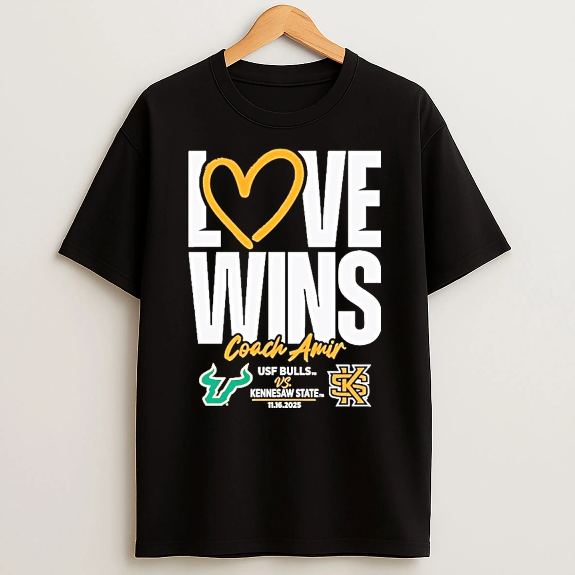 Love Wins Classic Usf Vs Owls Tshirt Hoodie