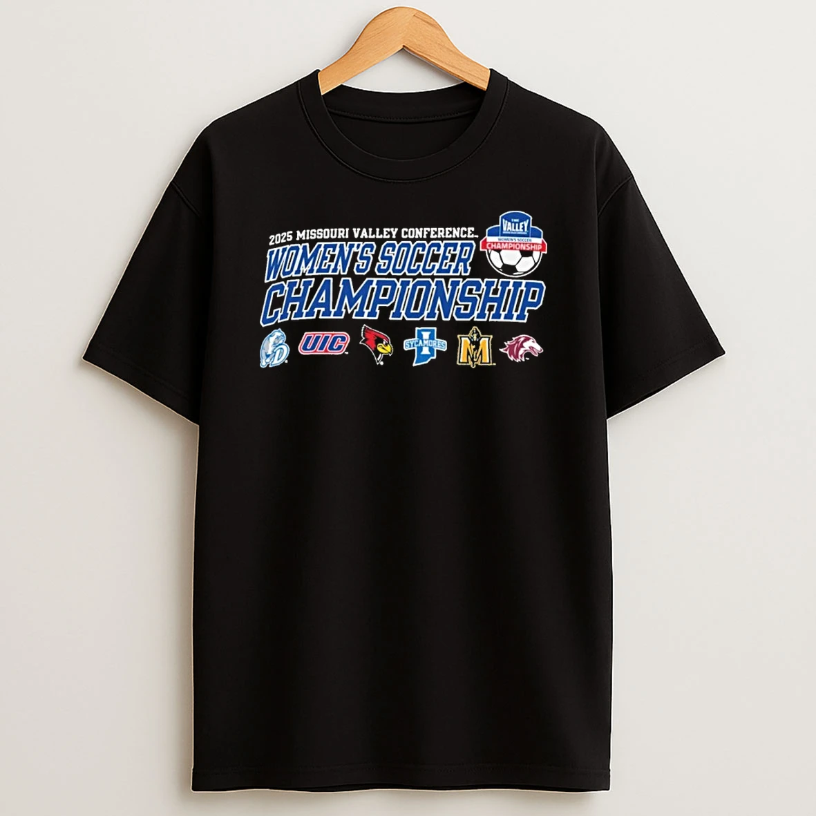 Mvc Womens Soccer Championship 2025 Tshirt Hoodie