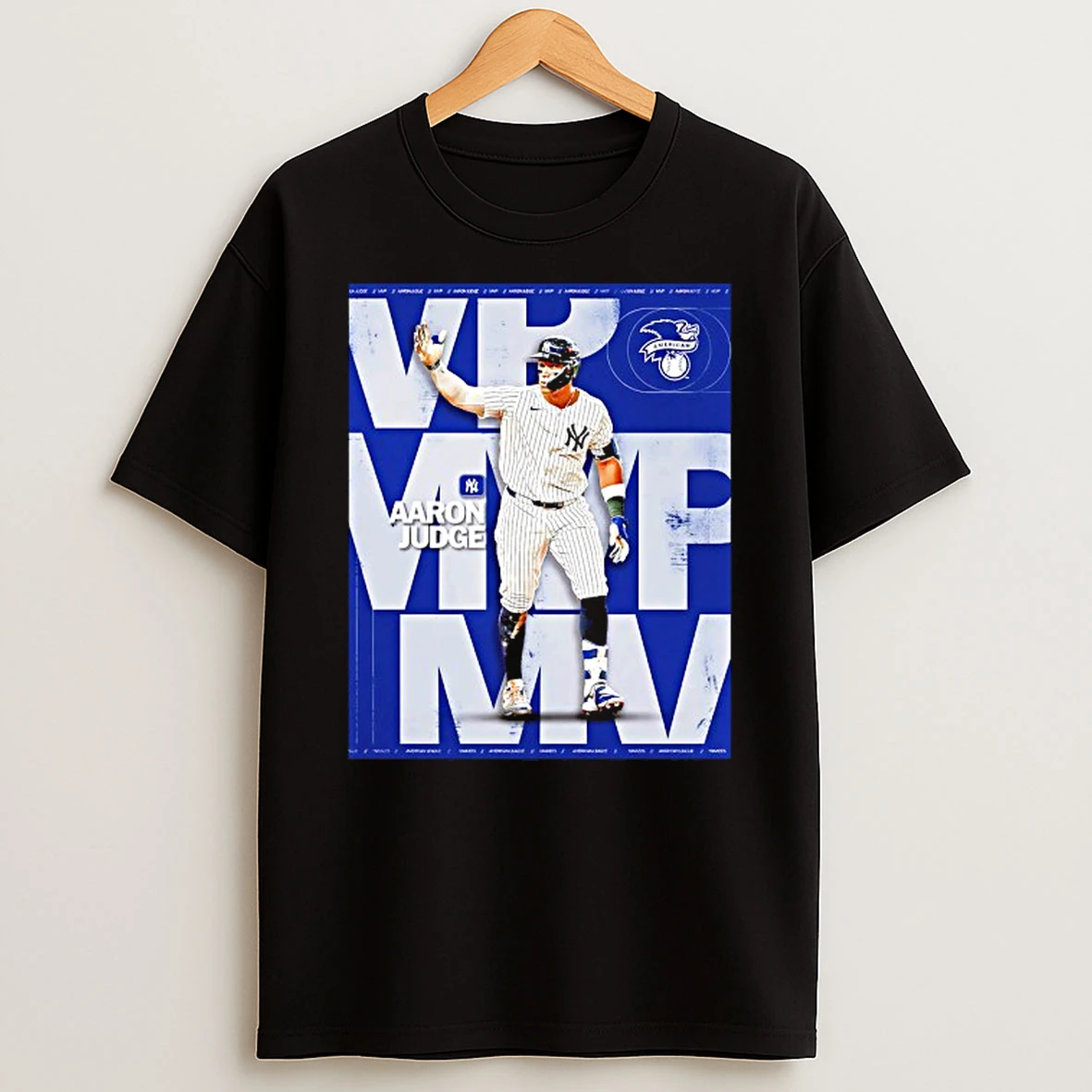 Mvp Aaron Judge 3x American League New York Yankees Tshirt Hoodie