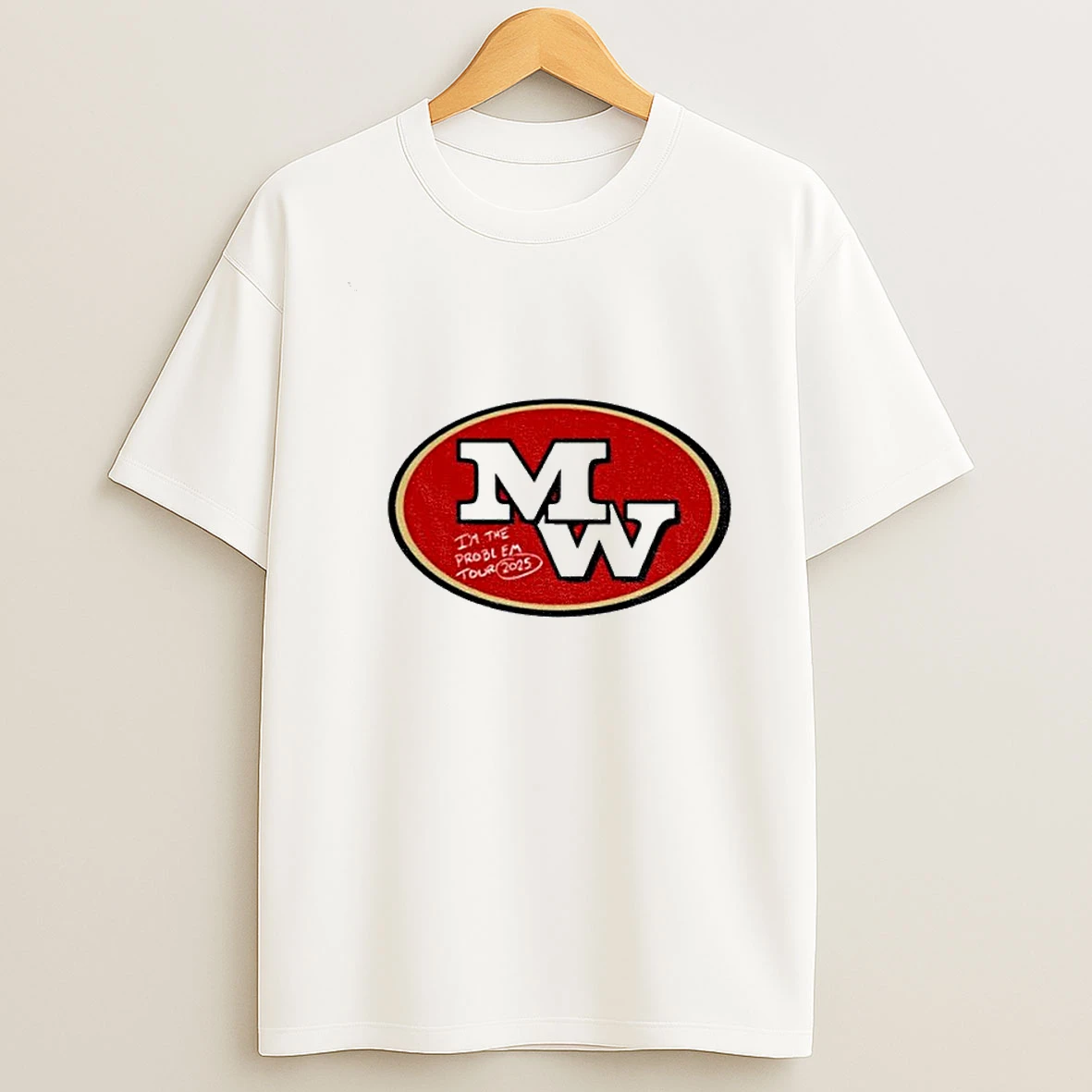 Mw Morgan Wallen 49ers Im The Problem Tshirt Hoodie