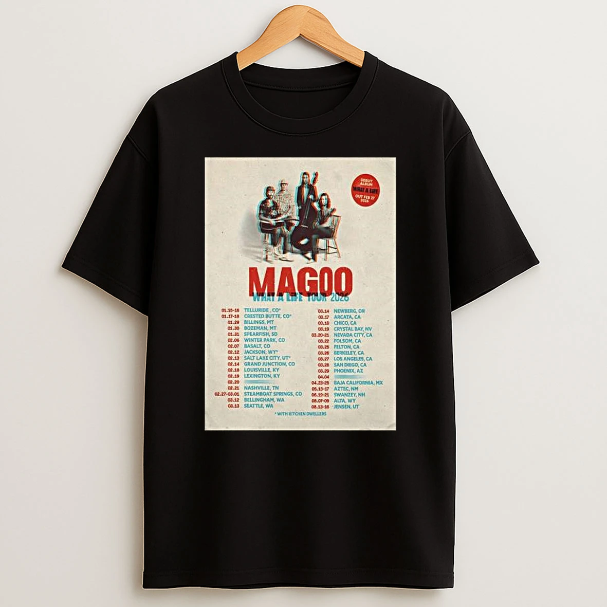 Magoo What A Life Tour 2026 Tshirt Hoodie
