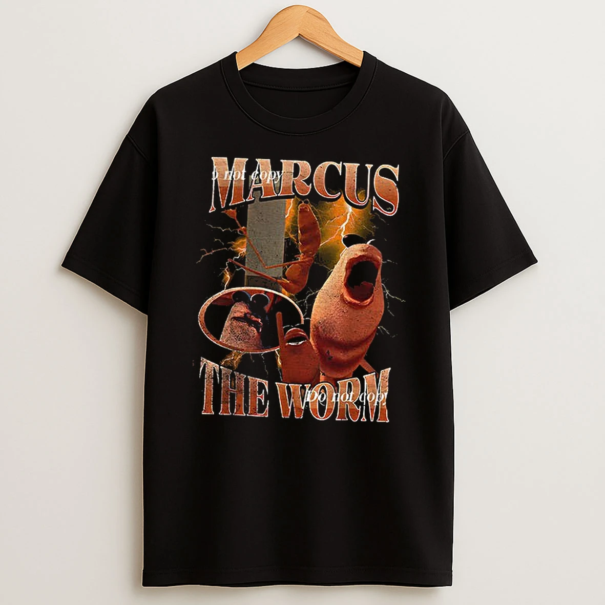 Marcus The Worm Vintage 90s Bootleg Tshirt Hoodie