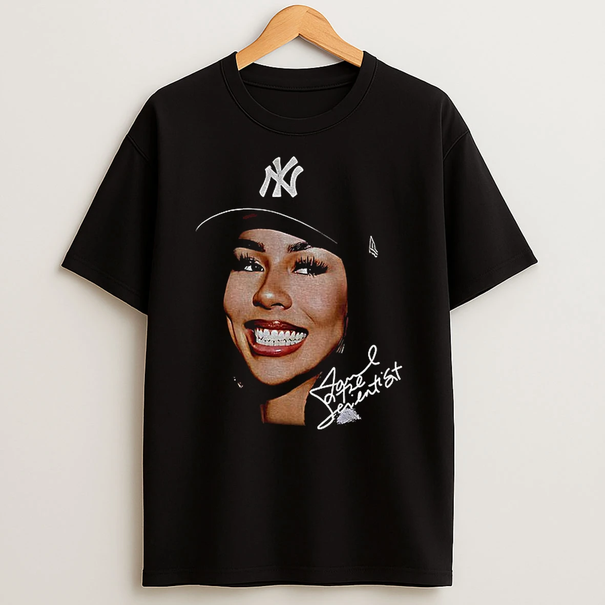 Mariah The Scientist Wearing New York Yankees Hat Vintage Tshirt Hoodie