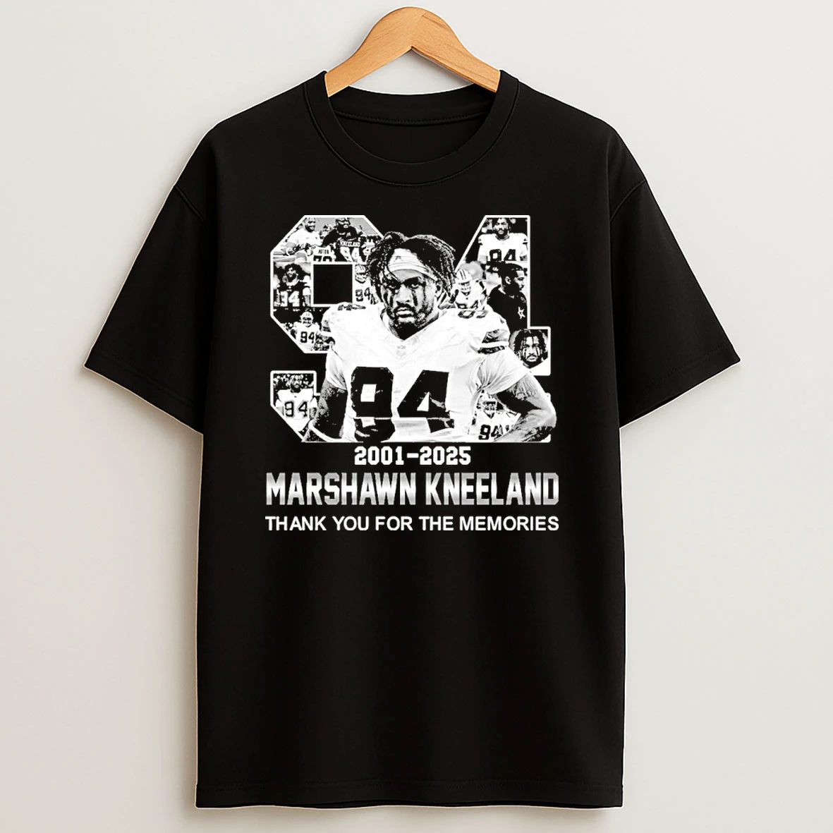 Marshawn Kneeland 2001 2025 Thank You For The Memories Tshirt Hoodie