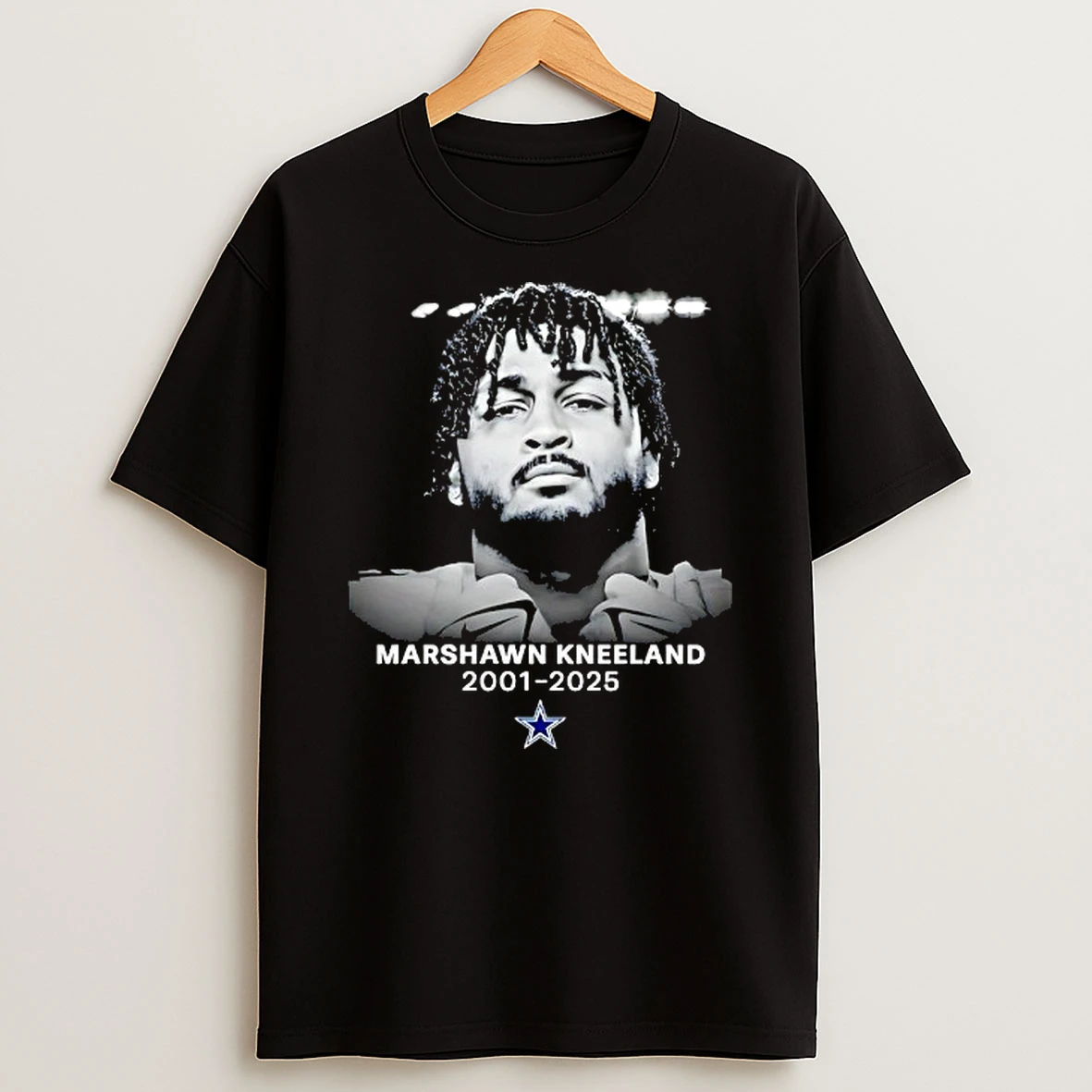 Marshawn Kneeland Dallas Cowboys Rip 2001 2025 Tshirt Hoodie