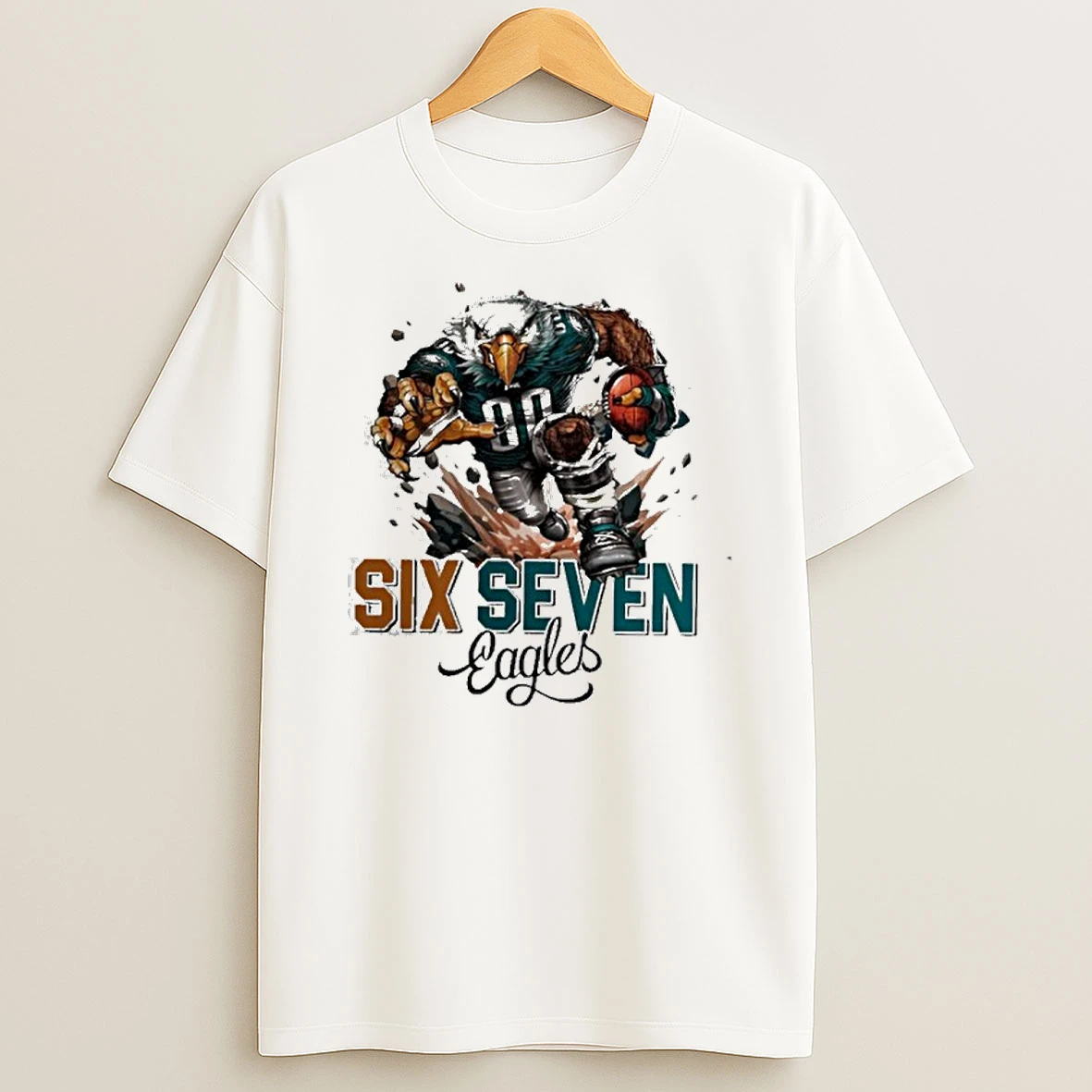 Mascot Six Seven Eagles Tshirt Hoodie