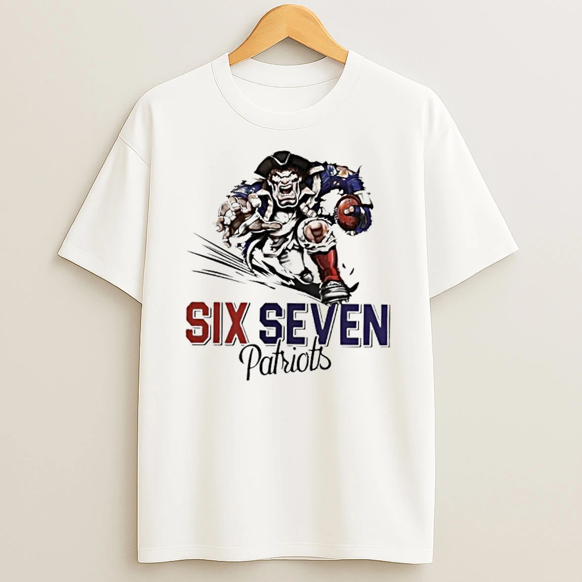 Mascot Six Seven Patriots Tshirt Hoodie