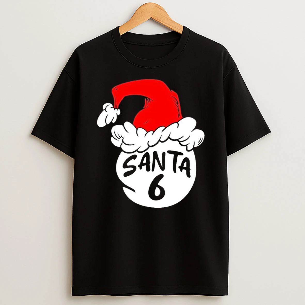 Matching Family Group Santa Hat 6 Tshirt Hoodie