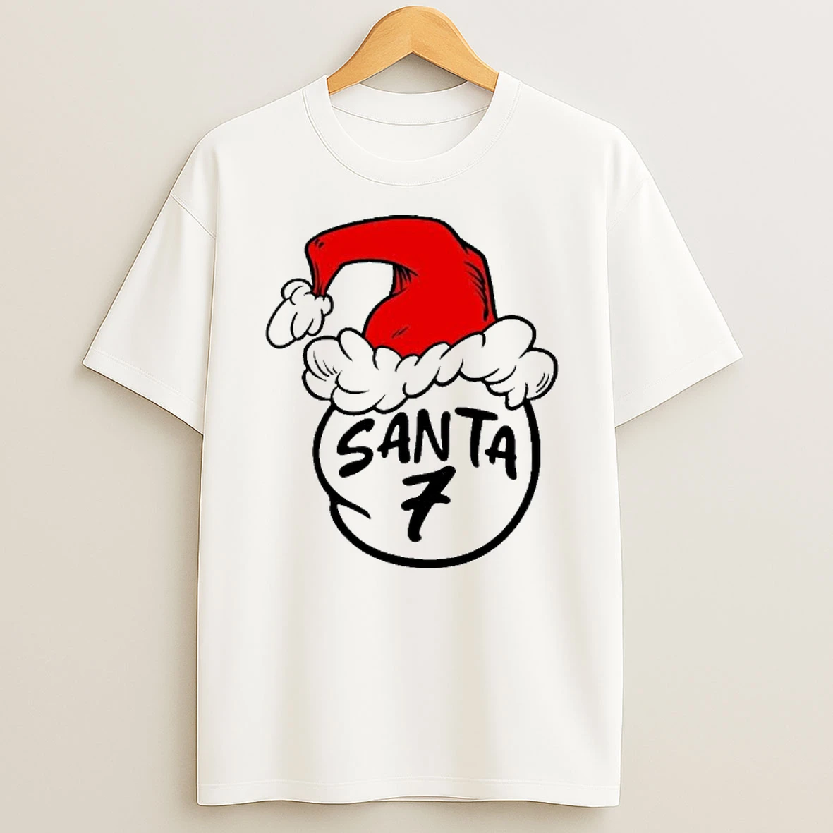 Matching Family Group Santa Hat 7 Tshirt Hoodie