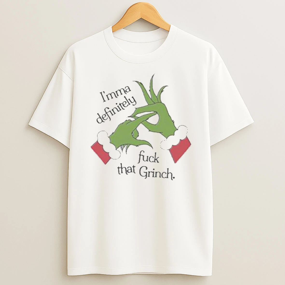 Matt Rogers Imma F That Grinch Tshirt Hoodie