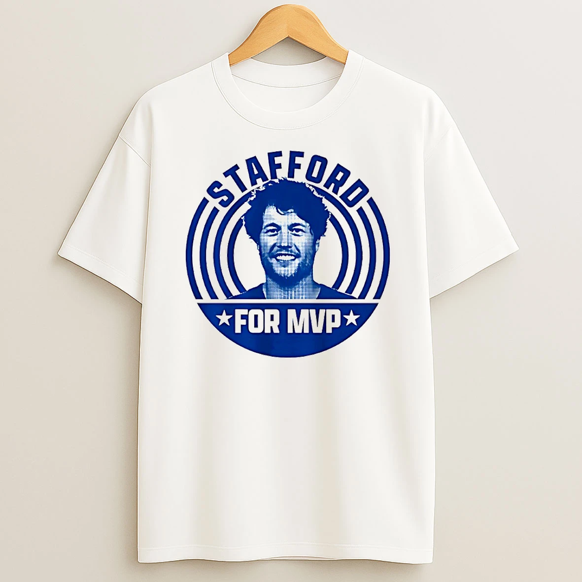 Matthew Stafford For Mvp Los Angeles Rams Circle Tshirt Hoodie