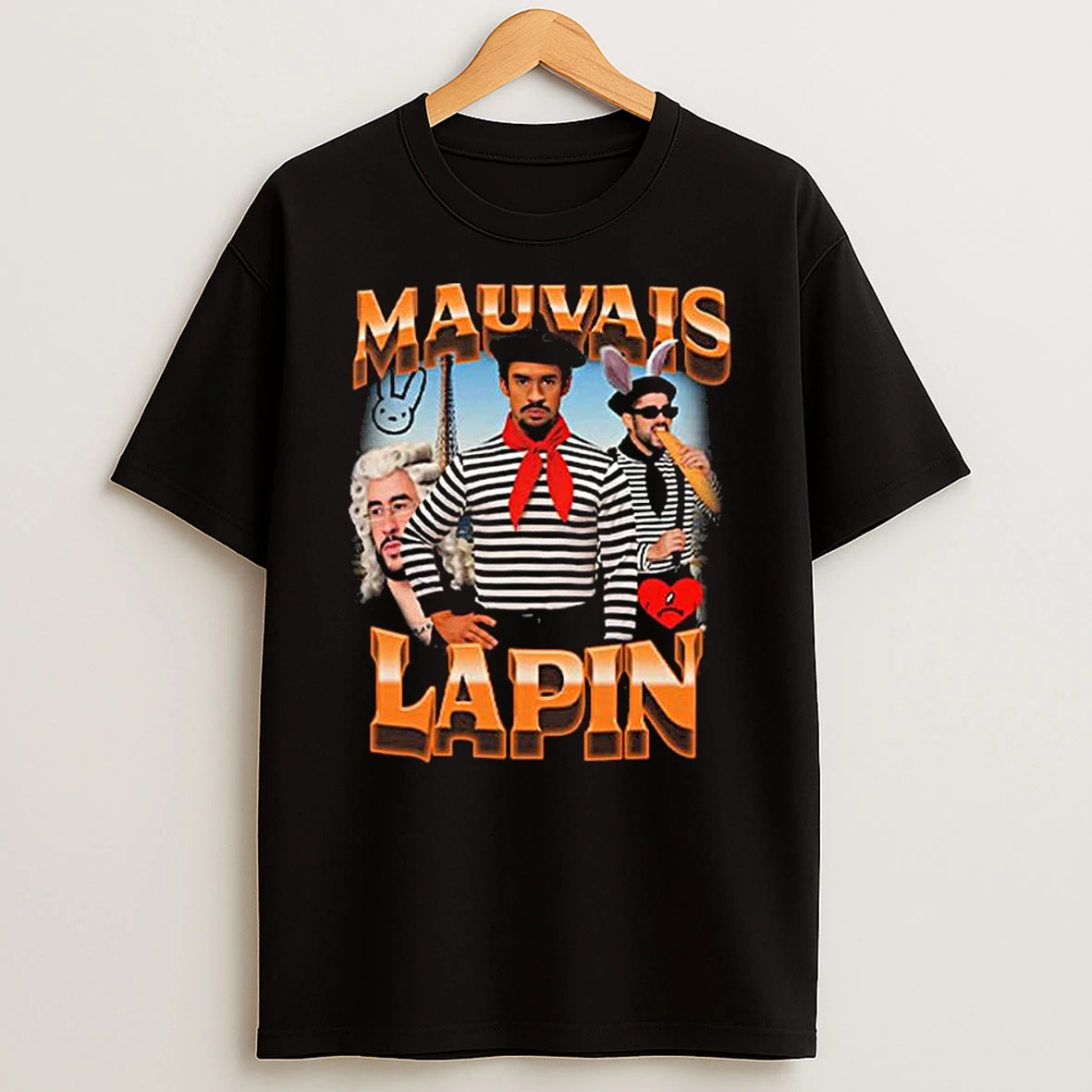 Mauvais Lapin Bad Bunny Tshirt Hoodie