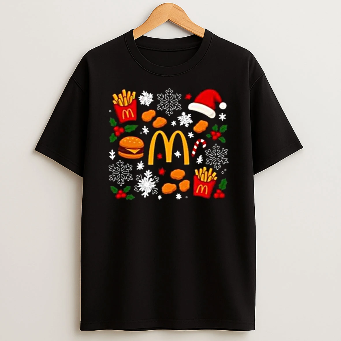 Mcdonalds Christmas Season Tshirt Hoodie