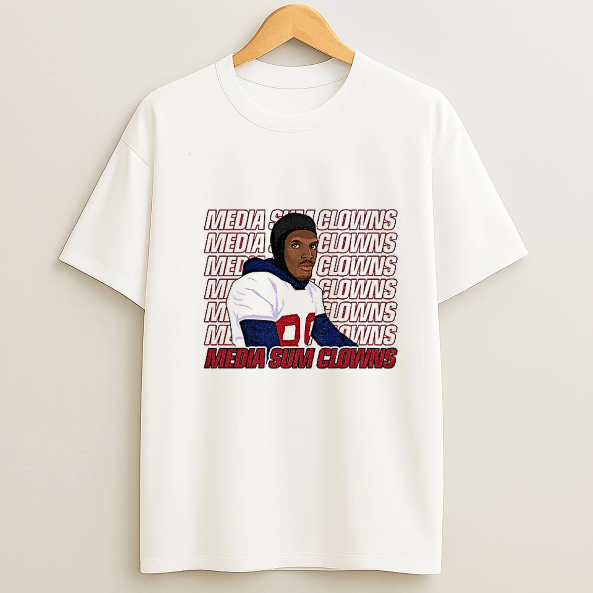 Media Sum Clowns Repeat Giants Nation Show New York Giants Nfl Football Tshirt Hoodie