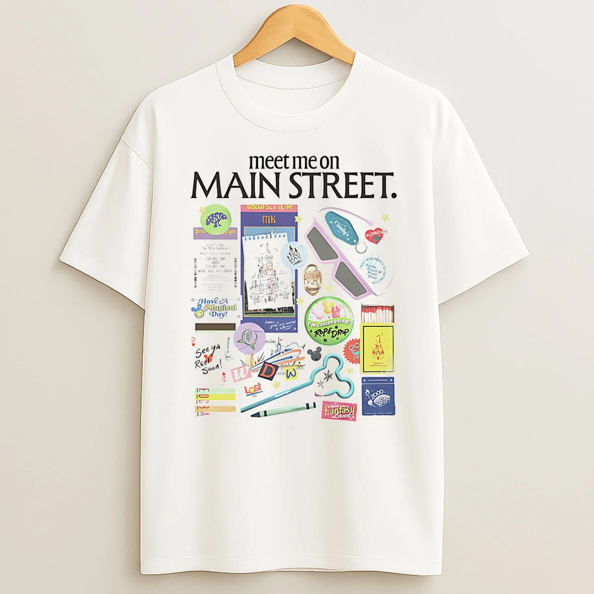 Meet Me On Main Street Tshirt Hoodie